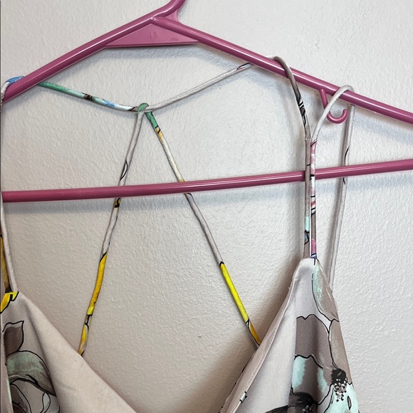 Floral Camisole with Yellow and Blue Accents - Picture 5 of 13